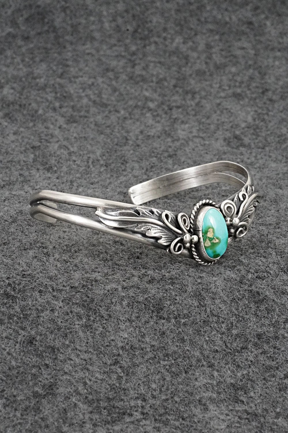 Turquoise & Sterling Silver Bracelet - Jemson Henio