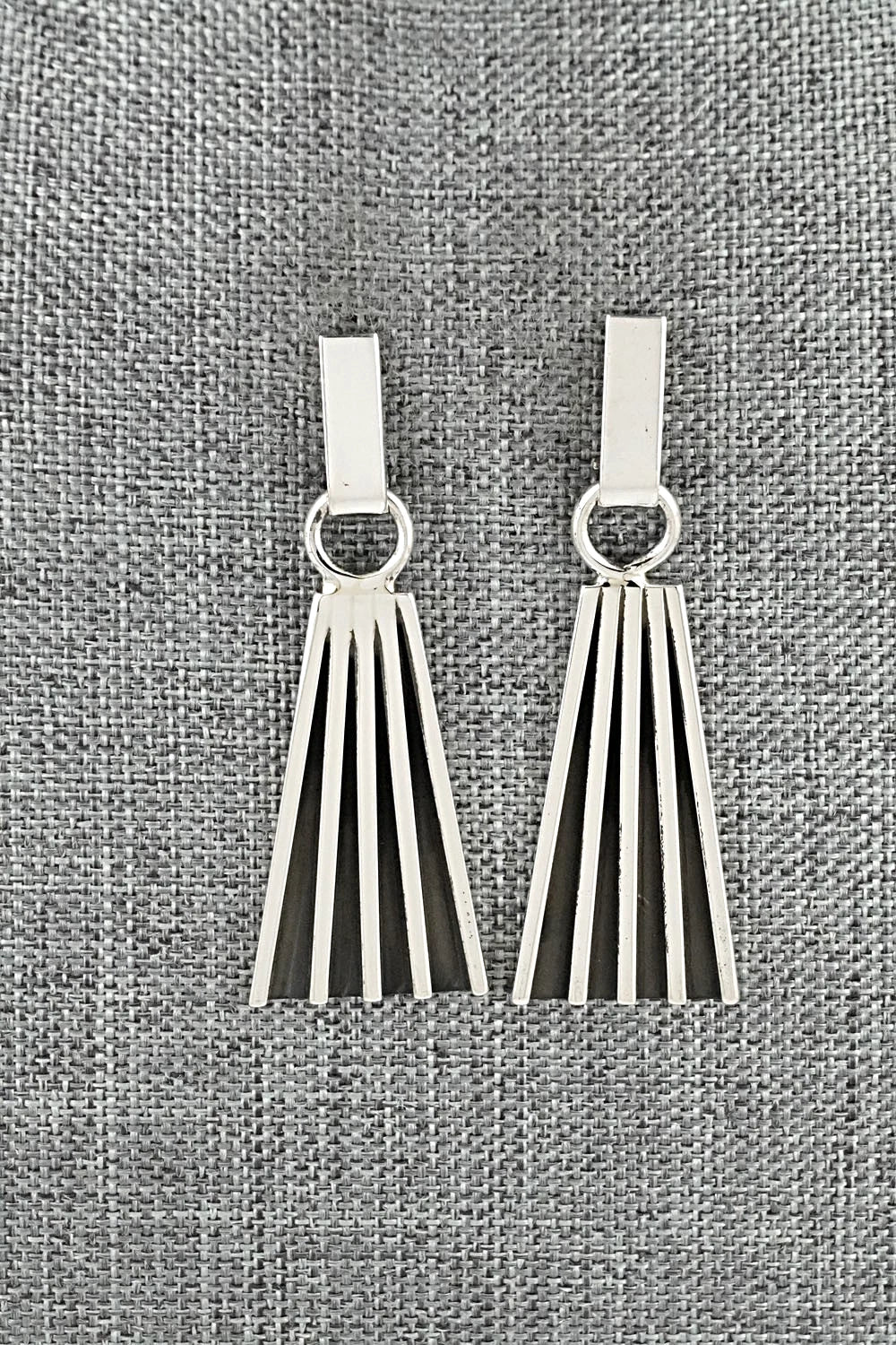 Sterling Silver Earrings - Tom Hawk