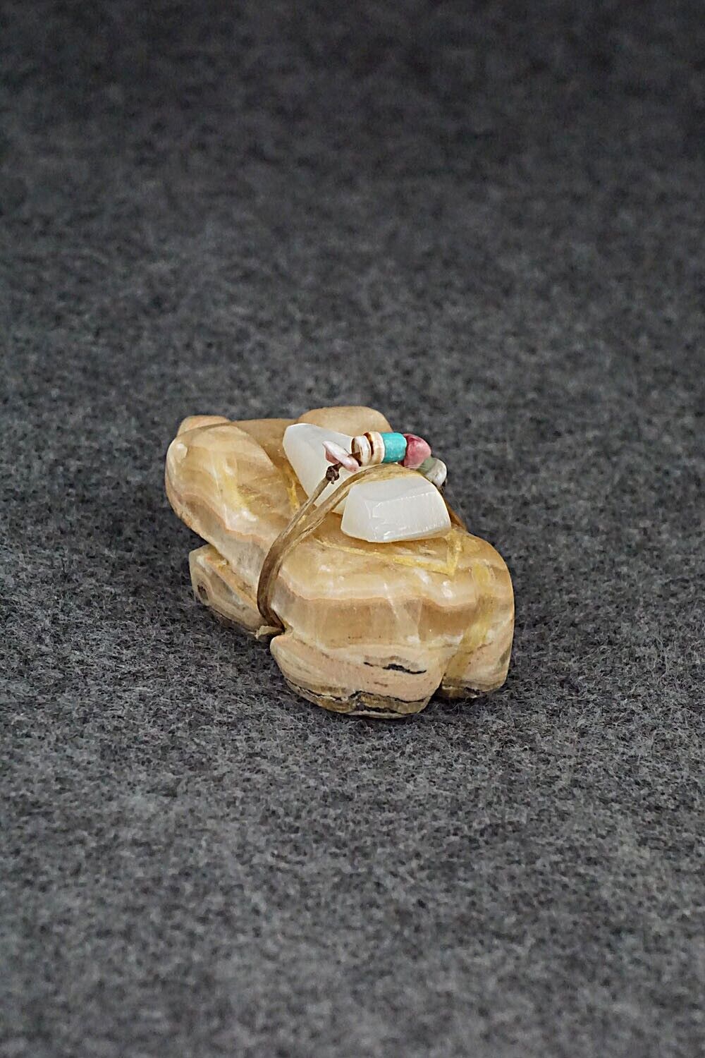 Badger Zuni Fetish Carving - Danny Lonjose