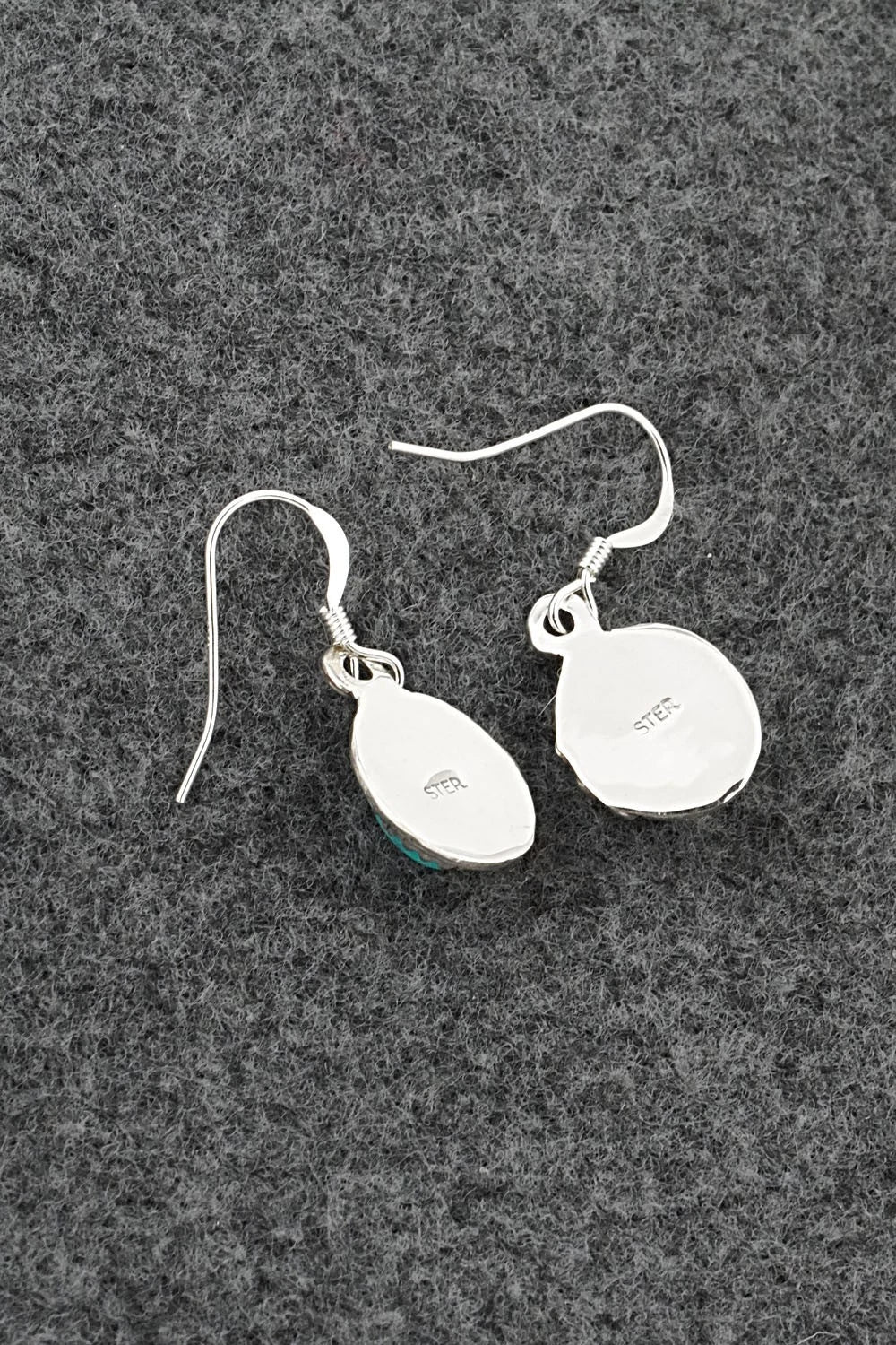 Turquoise & Sterling Silver Earrings - Rita Largo