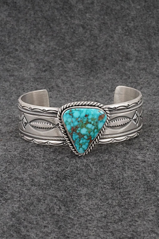 Turquoise & Sterling Silver Bracelet - Michael Calladitto