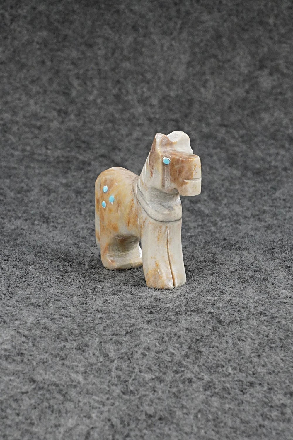 Horse Zuni Fetish Carving - Todd Etsate
