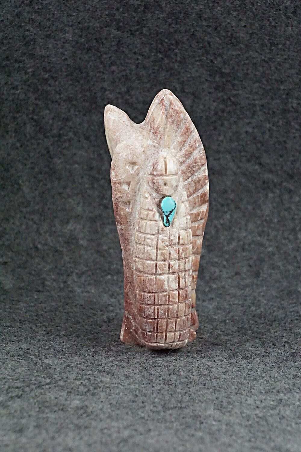 Corn Maiden Zuni Fetish Carving - Vander Tsethlikai