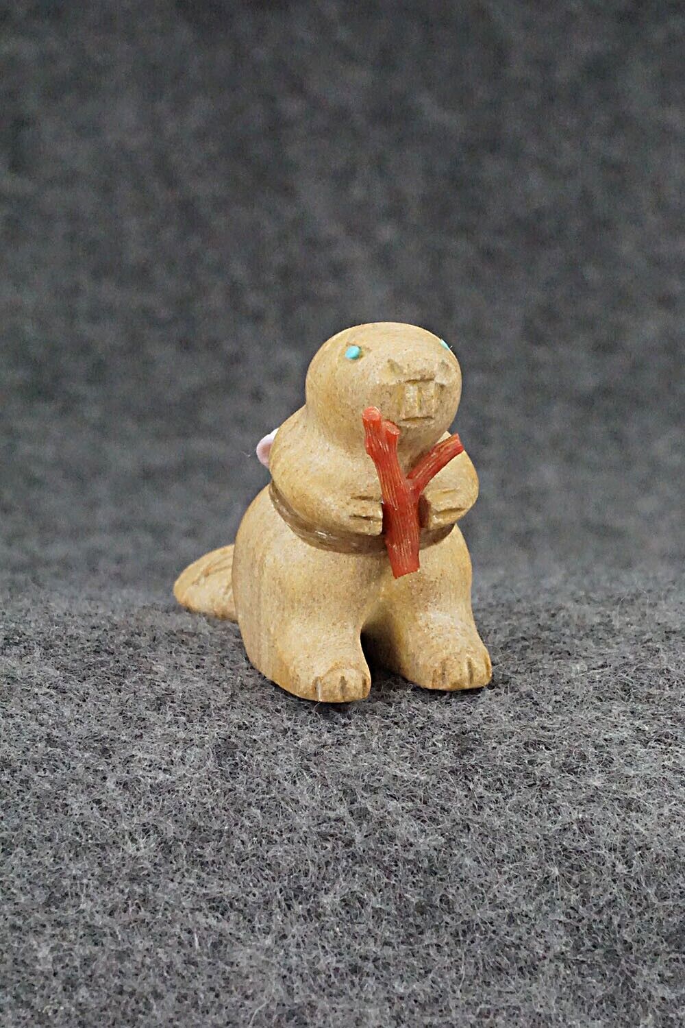 Beaver Zuni Fetish Carving - Douglas Martza