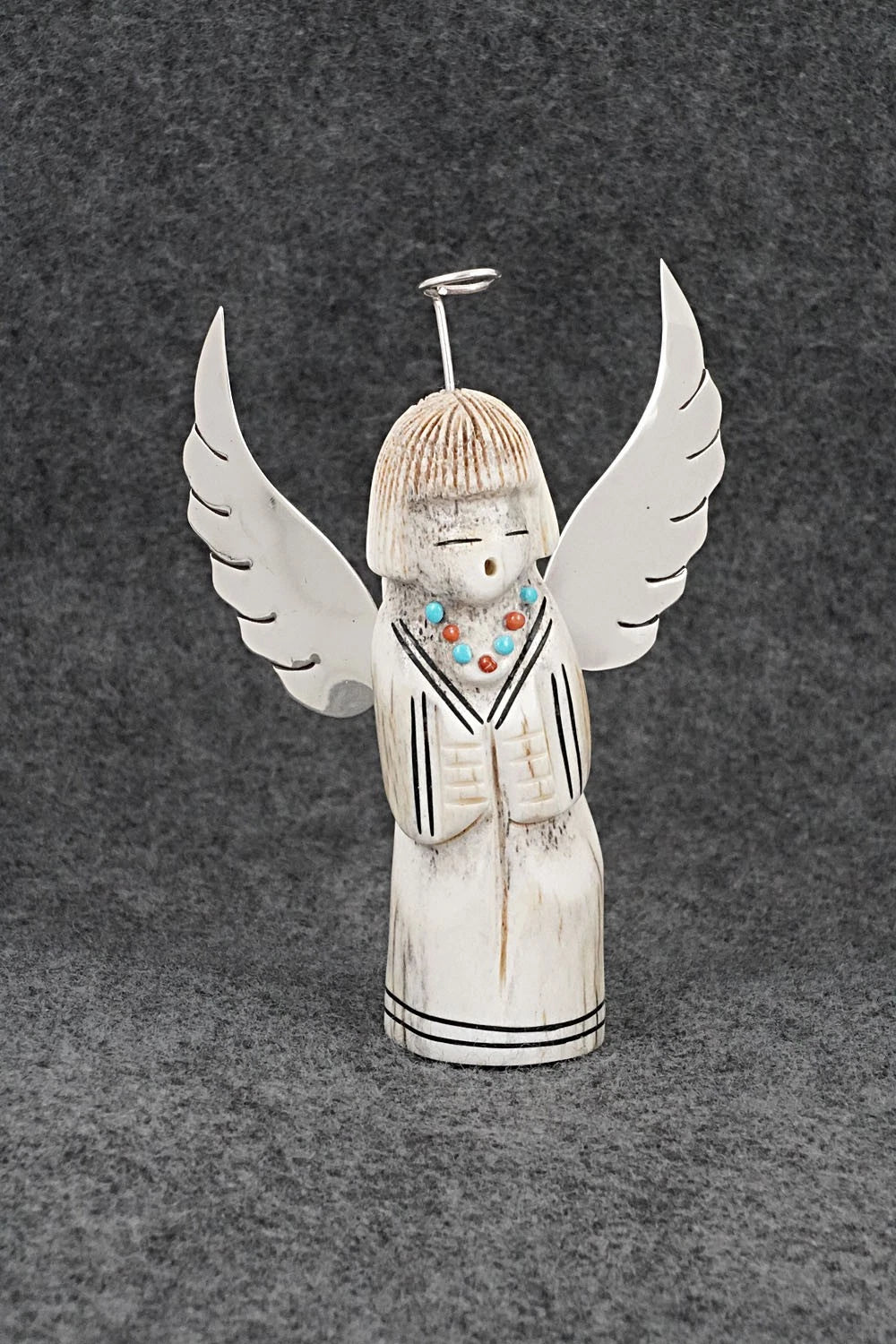 Angel Zuni Fetish Carving - Claudia Peina