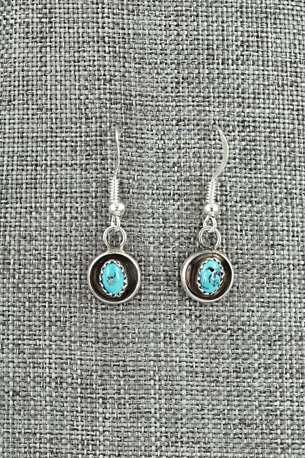 Turquoise & Sterling Silver Squash Blossom Set - Phil Garcia