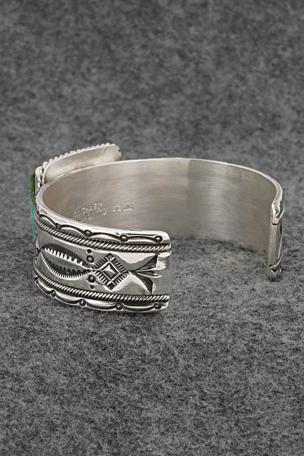 Turquoise & Sterling Silver Bracelet - Michael Calladitto