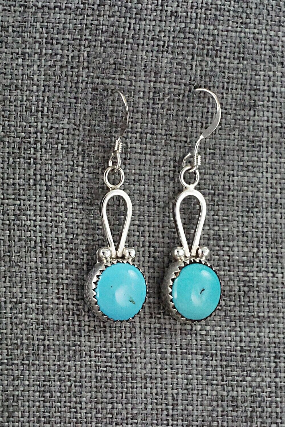 Turquoise & Sterling Silver Earrings - Sadie Jim