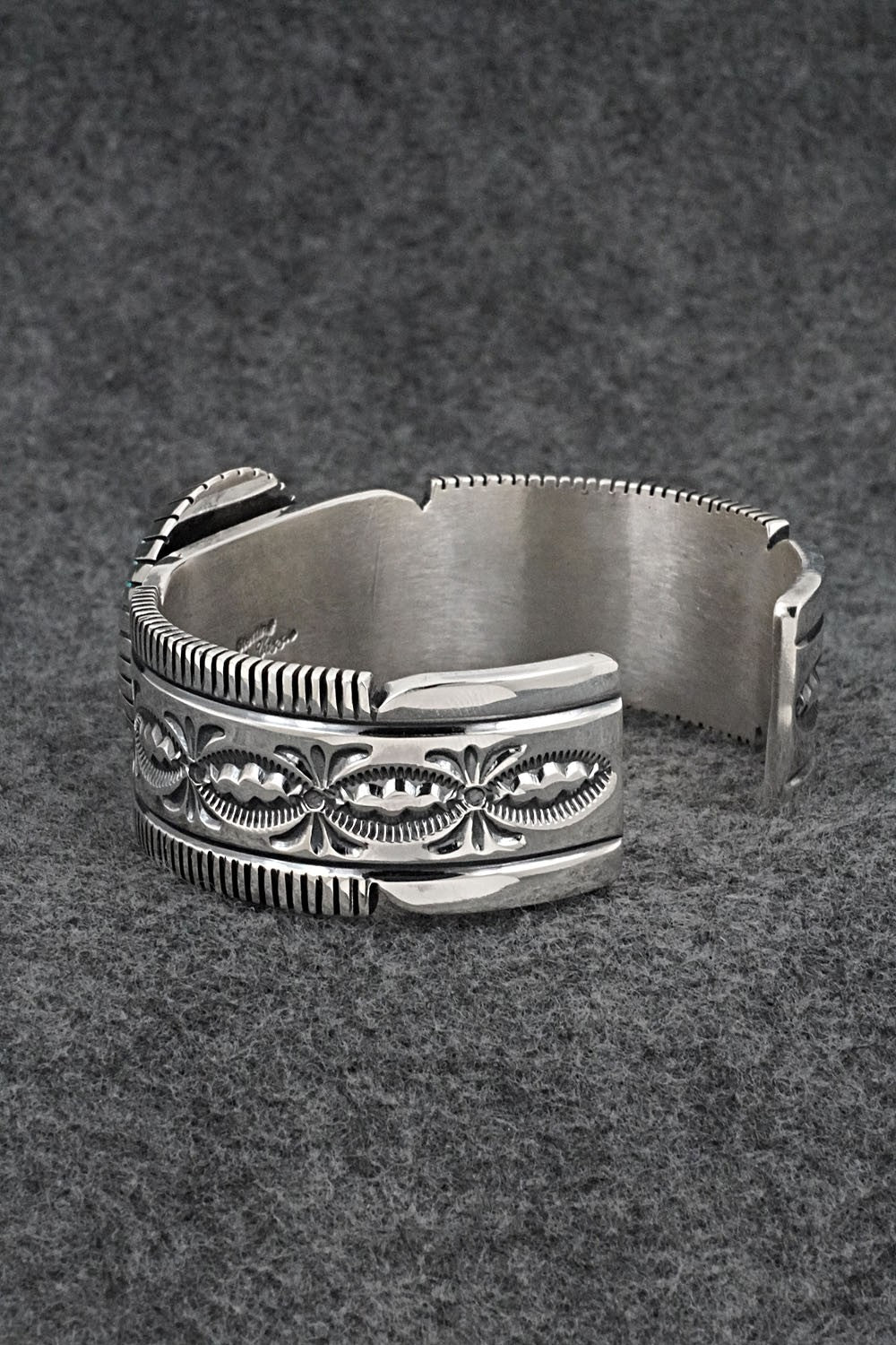 Turquoise & Sterling Silver Bracelet - Mark Yazzie