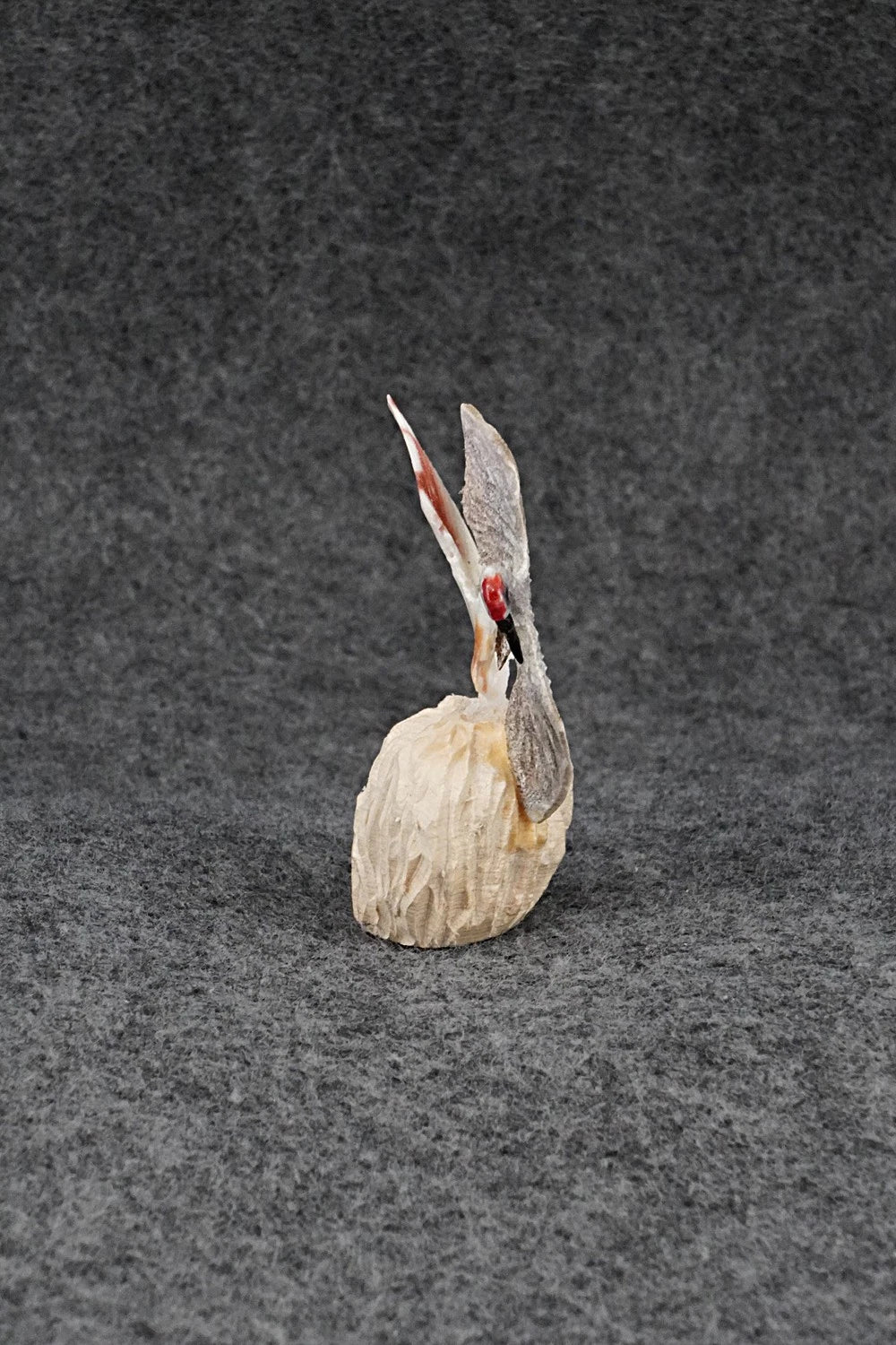 Sandhill Crane Zuni Fetish Carving - Ruben Najera