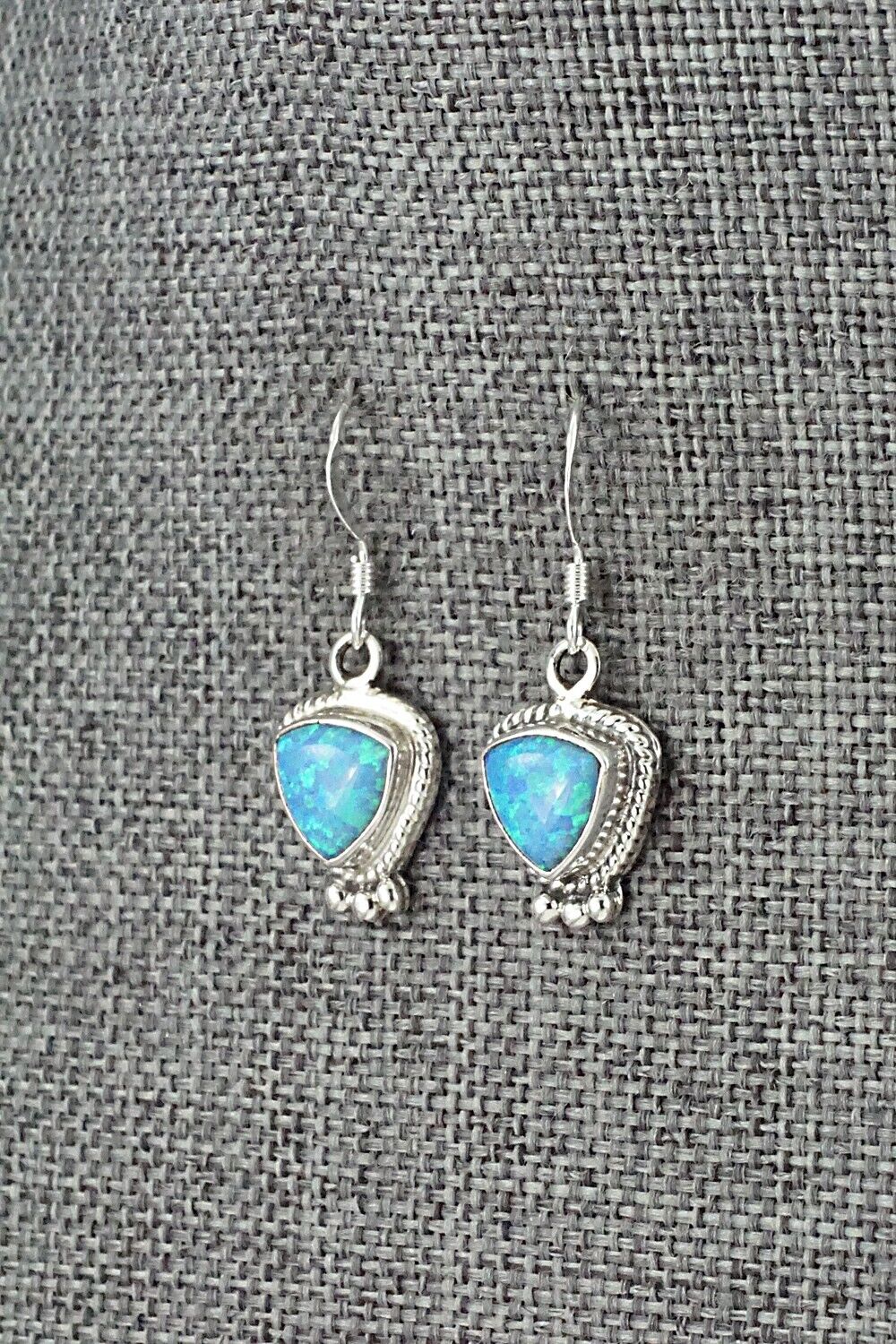 Opalite & Sterling Silver Earrings - Sharon McCarthy