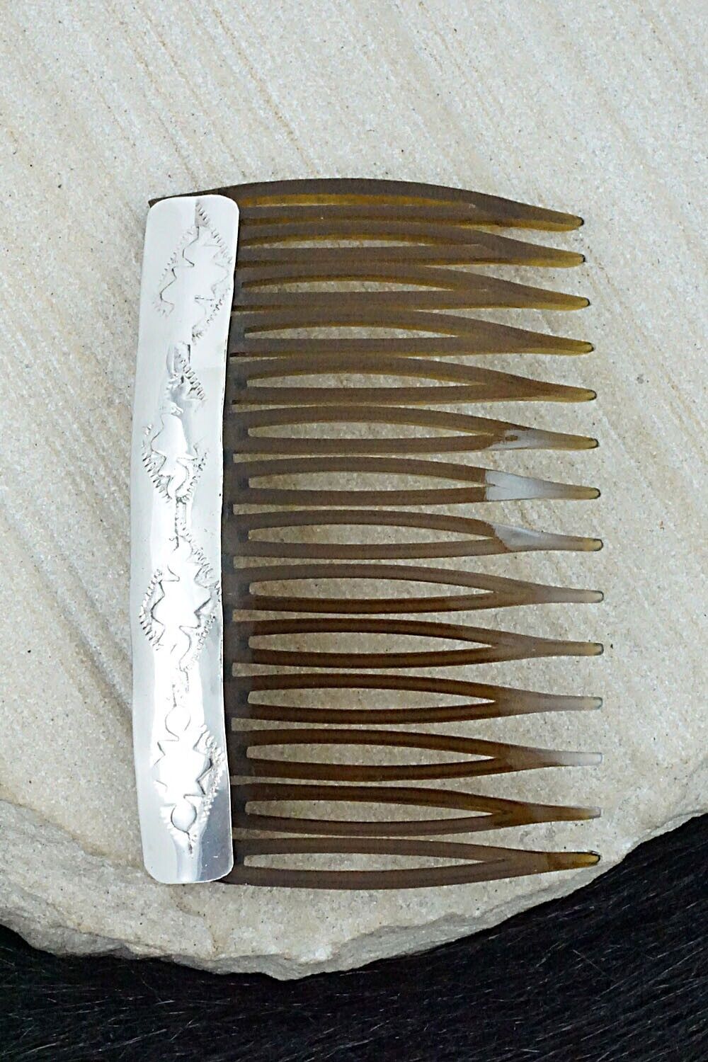 Sterling Silver Hair Combs - Randall Dalgai