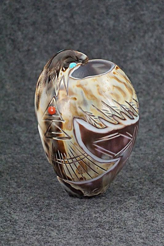 Eagle Zuni Fetish Carving - Daniel Chattin