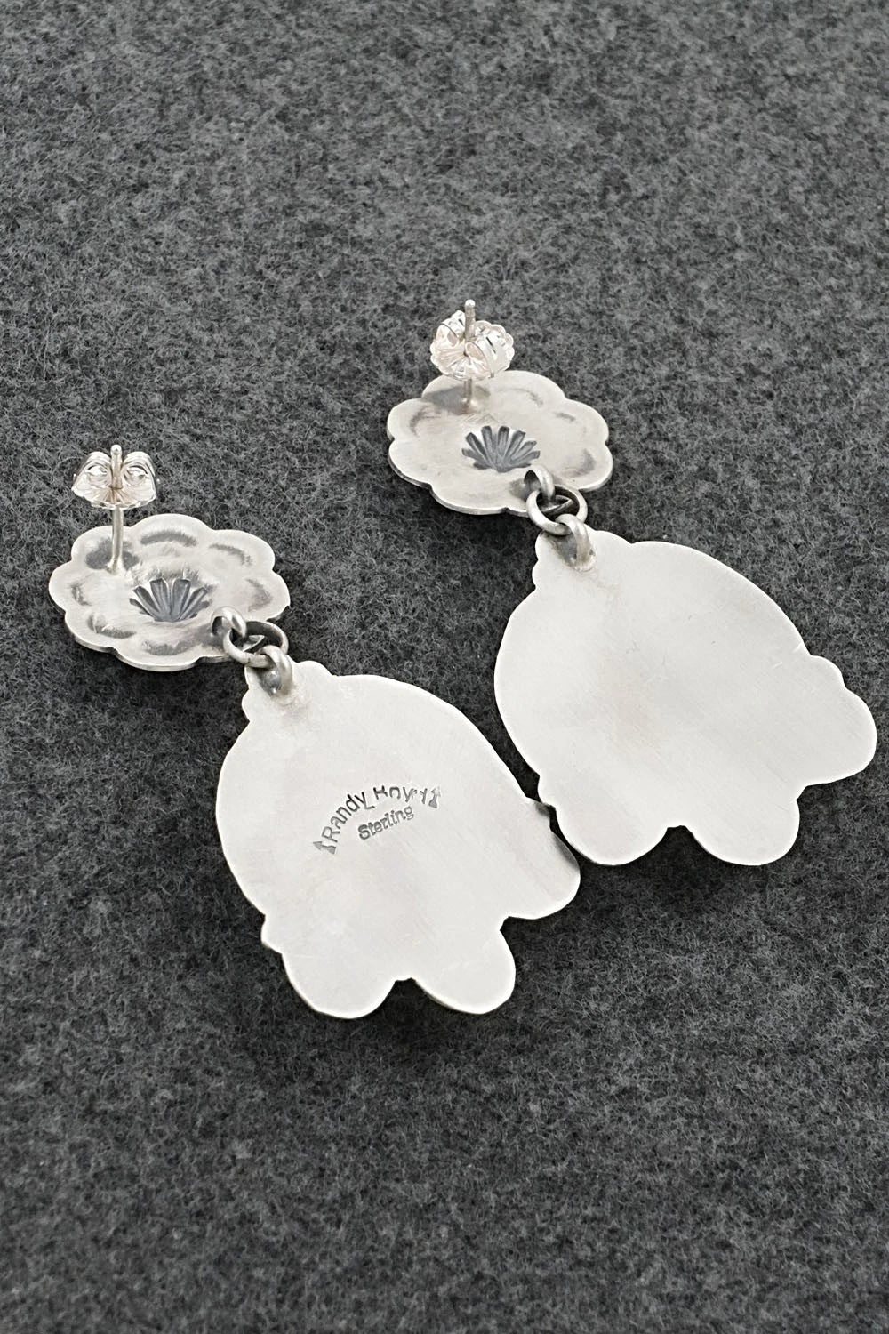 Turquoise & Sterling Silver Earrings - Randy Boyd