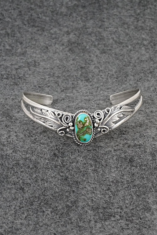 Turquoise & Sterling Silver Bracelet - Jemson Henio
