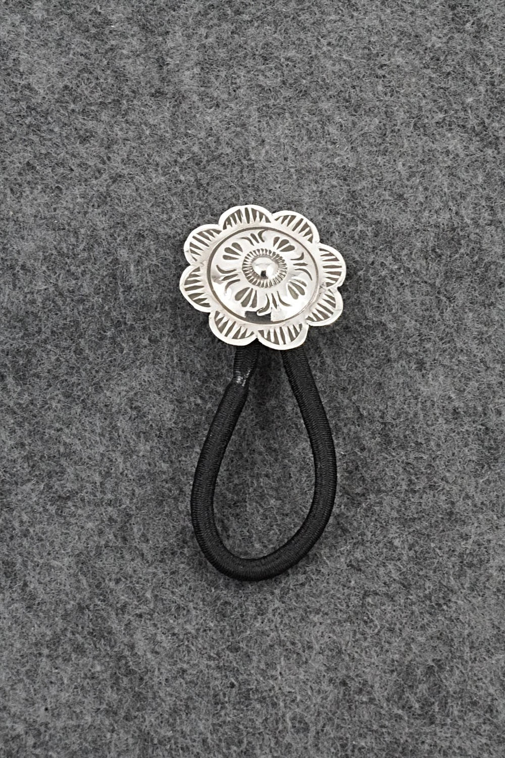 Sterling Silver Hair Tie - Bertha Begay