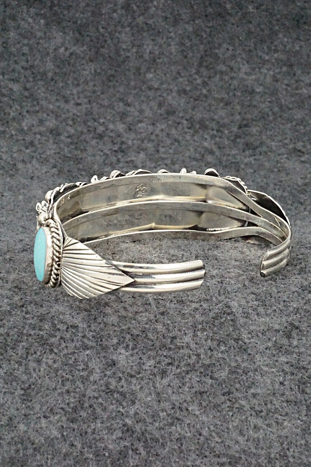 Turquoise & Sterling Silver Bracelet - Bobby Platero