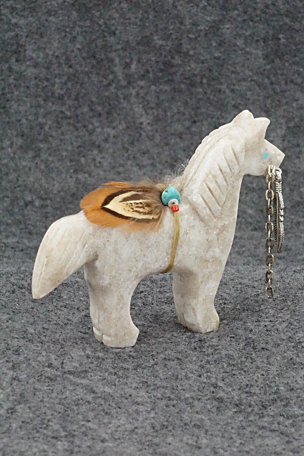 Horse Navajo Fetish Carving - Ben Livingston