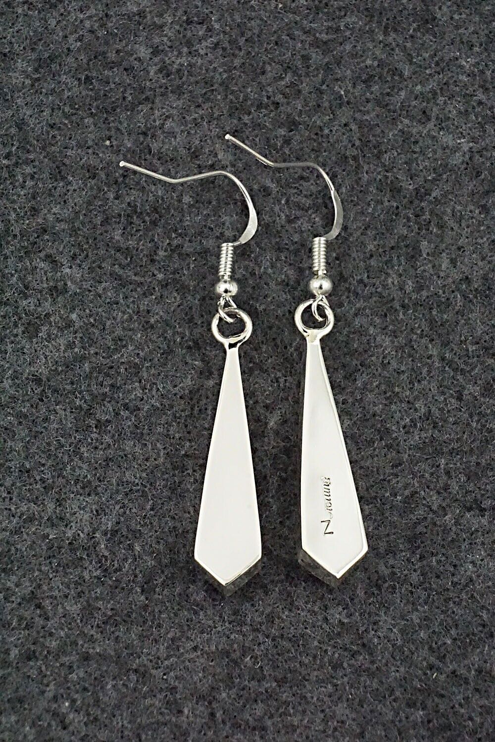 Multi-Stone & Sterling Silver Inlay Earrings - Marilyn Yazzie