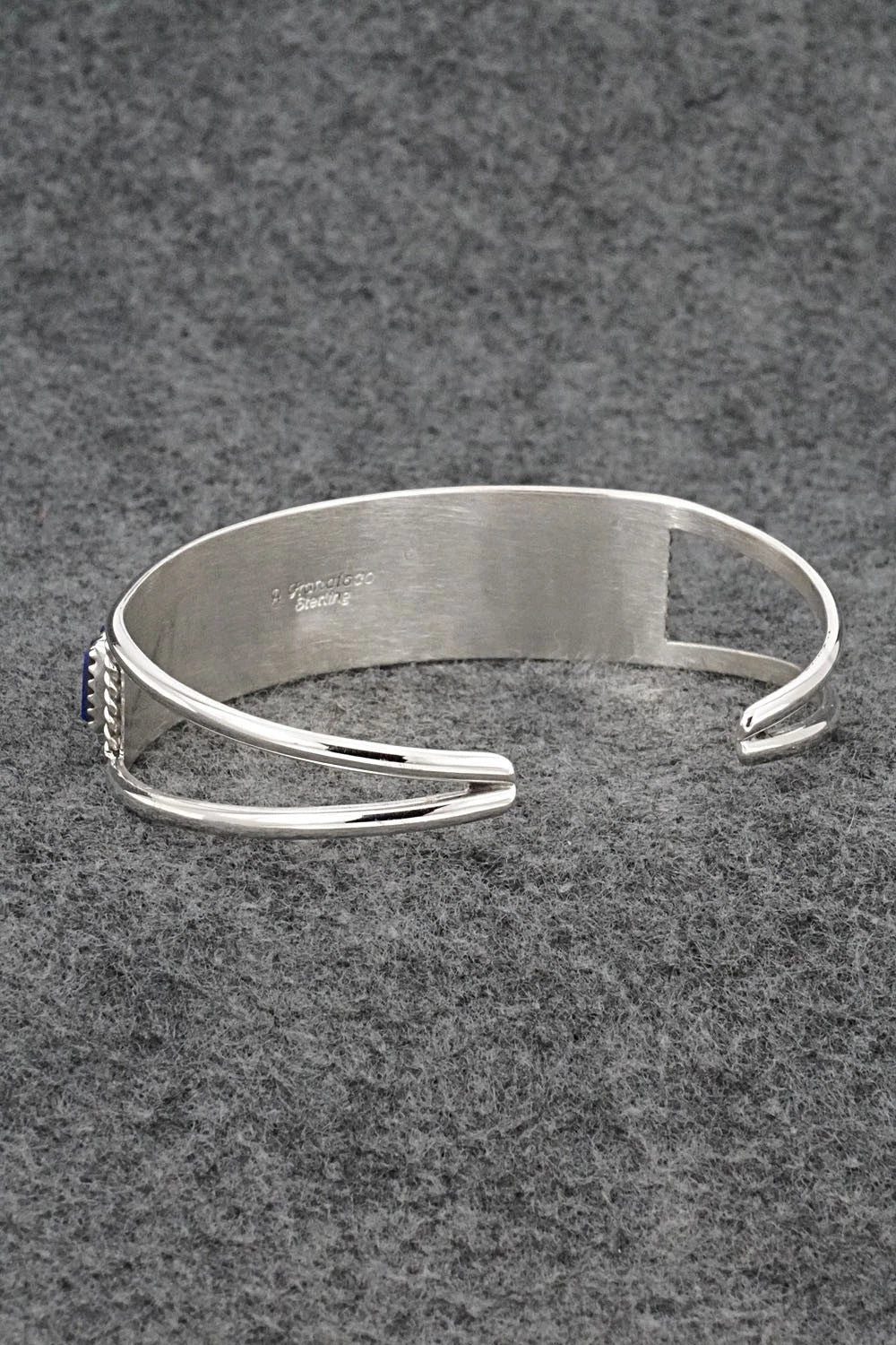 Lapis & Sterling Silver Bracelet - Roland Francisco