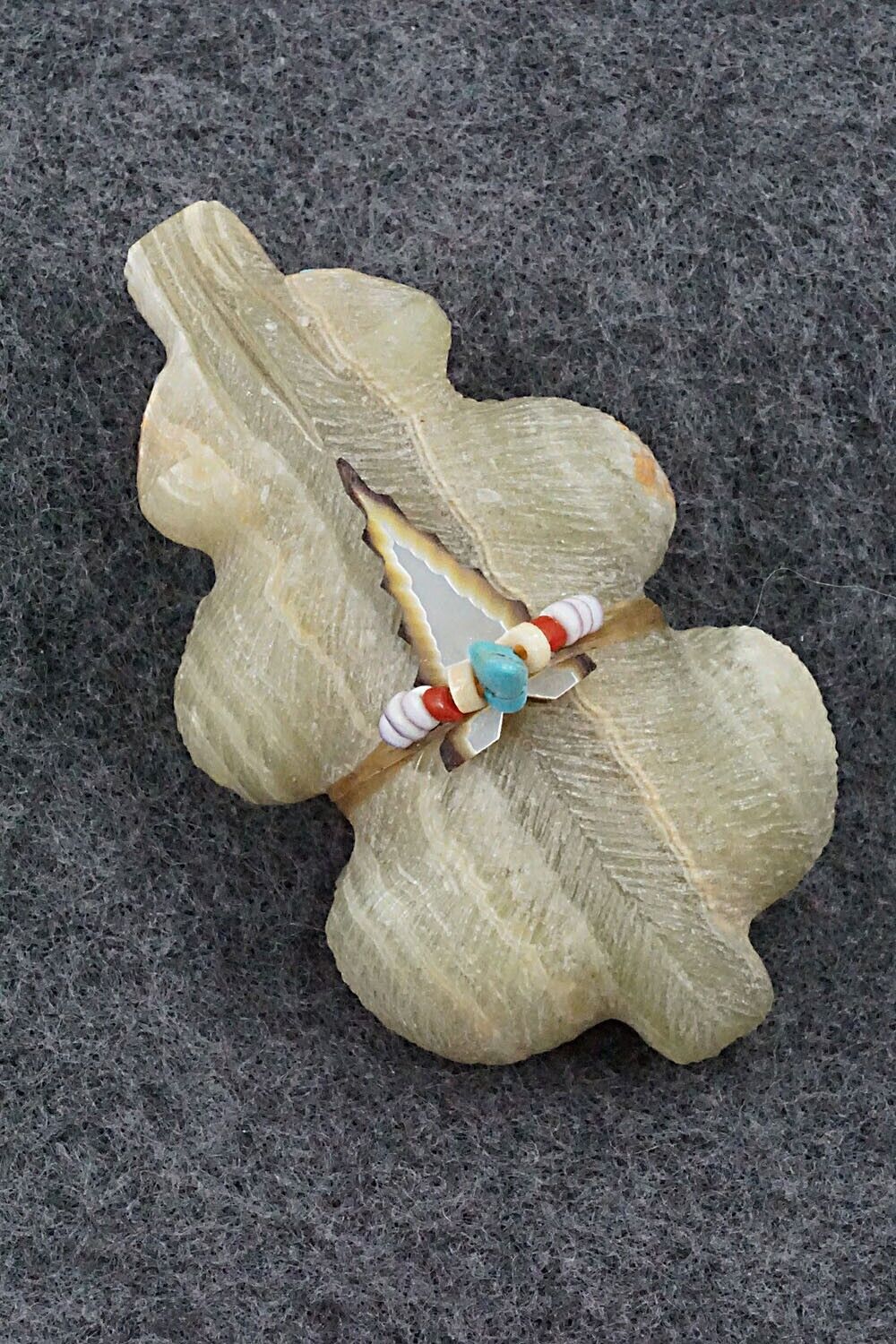 Badger Zuni Fetish Carving - Douglas Martza