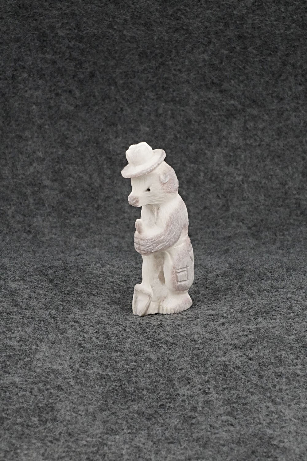 Smokey Bear Zuni Fetish Carving - Chris Peina