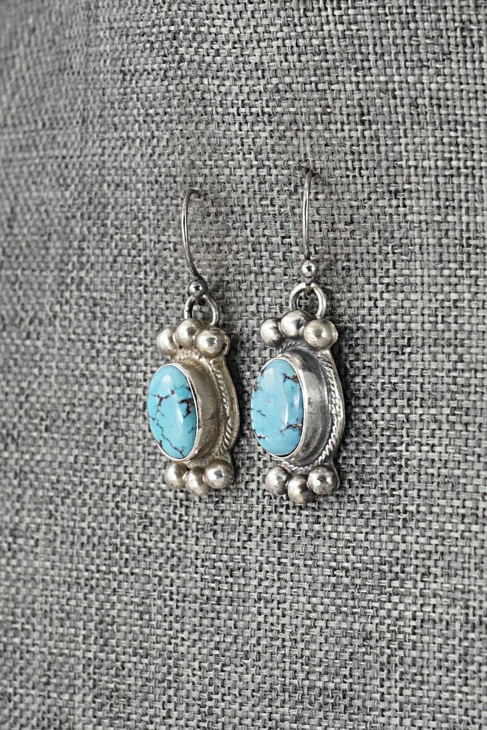 Turquoise & Sterling Silver Squash Blossom Set - Kathleen Livingston
