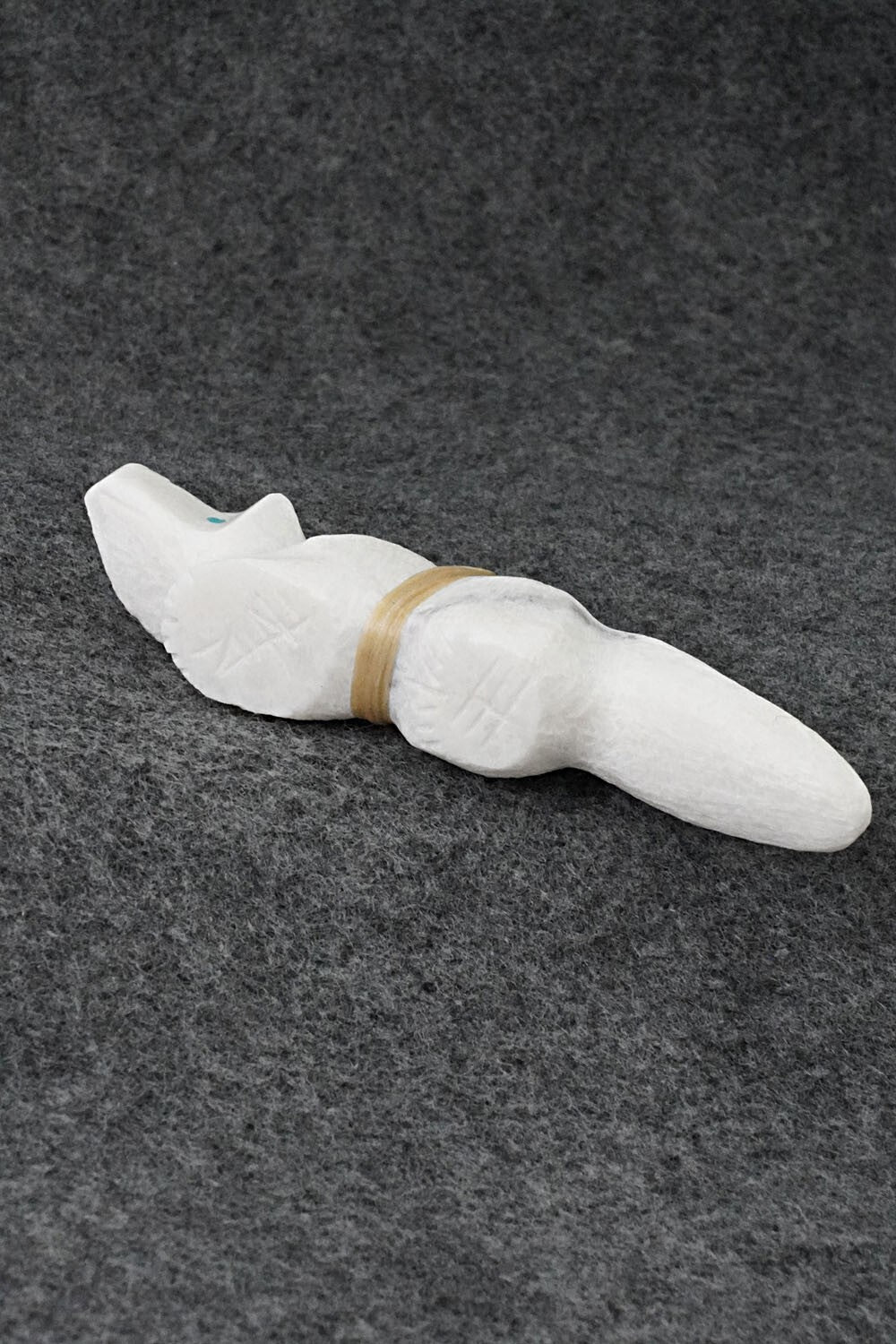 Wolf Zuni Fetish Carving - Herbert Halate