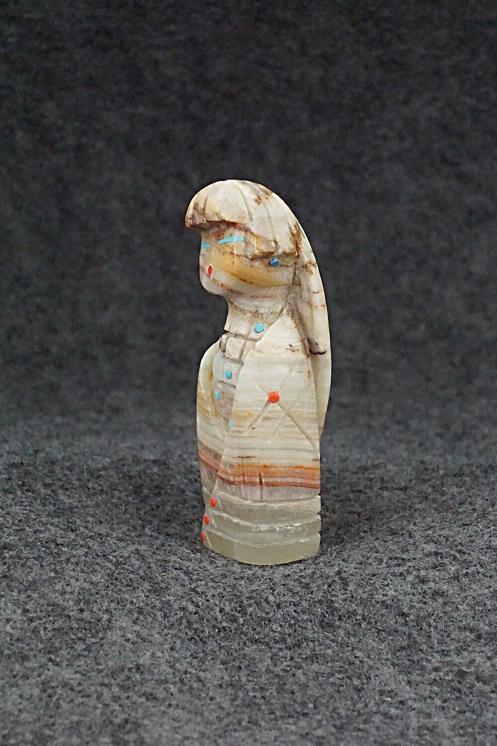 Corn Maiden Zuni Fetish Carving - Douglas Martza