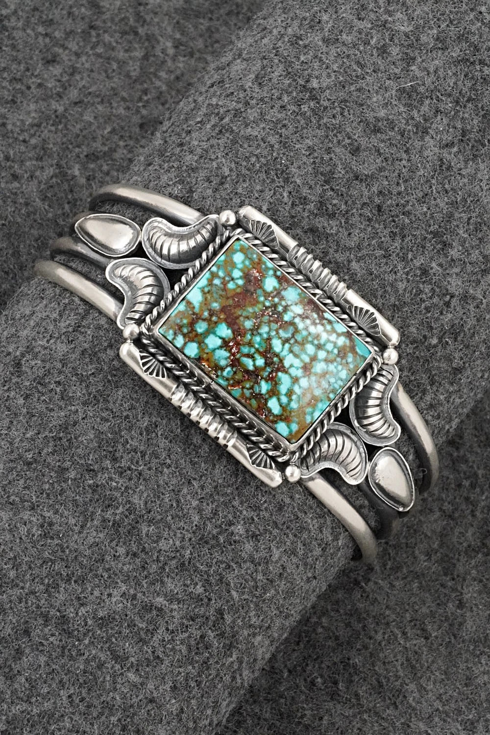 Turquoise & Sterling Silver Bracelet - Derrick Gordon