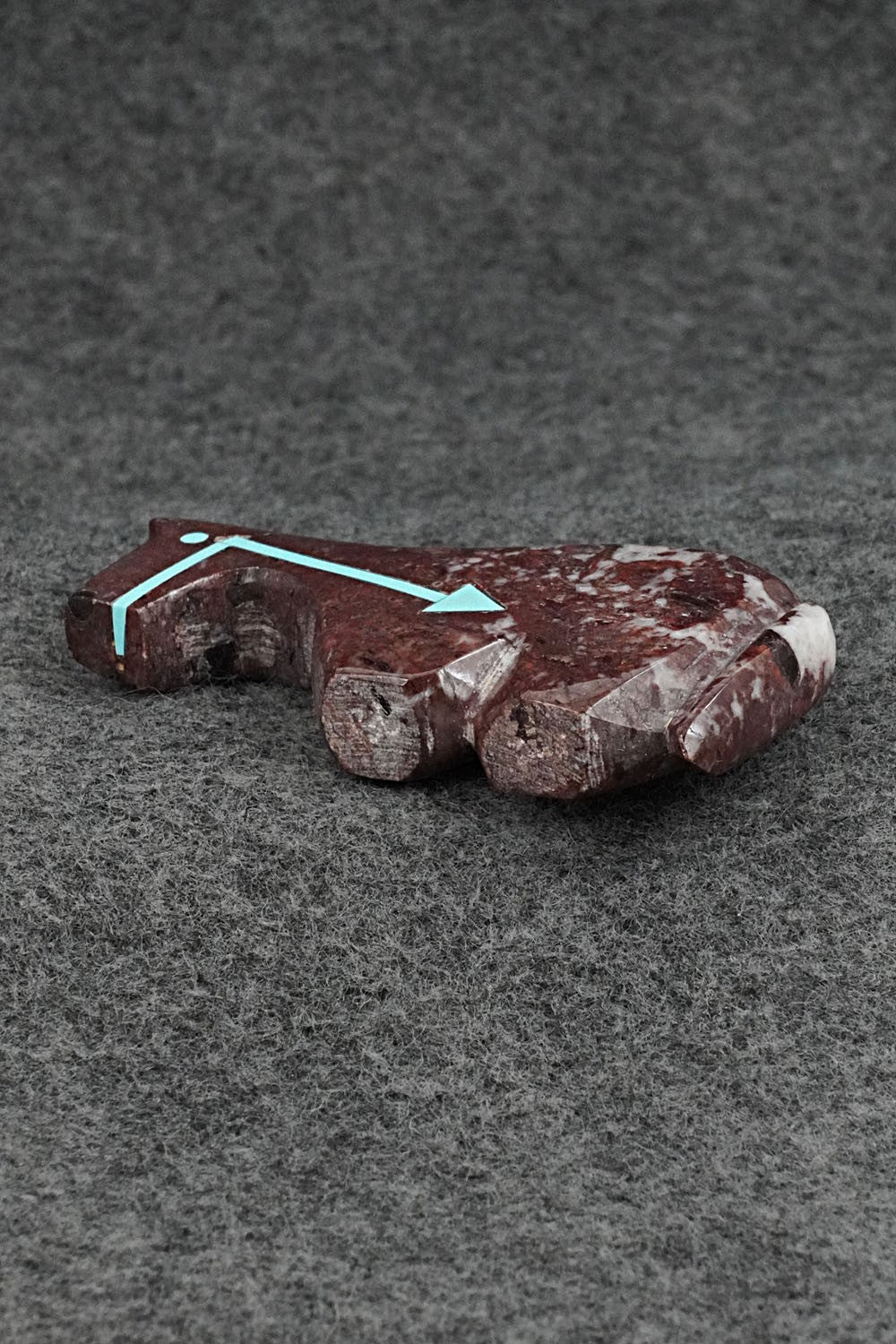Horse Zuni Fetish Carving - Bernard Laiwakete