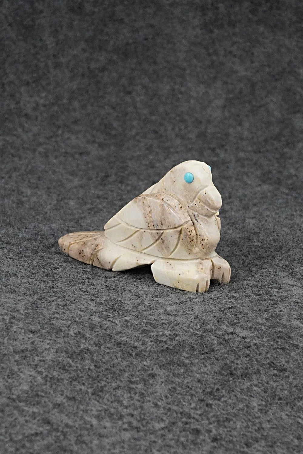 Eagle Zuni Fetish Carving - Cody Chavez