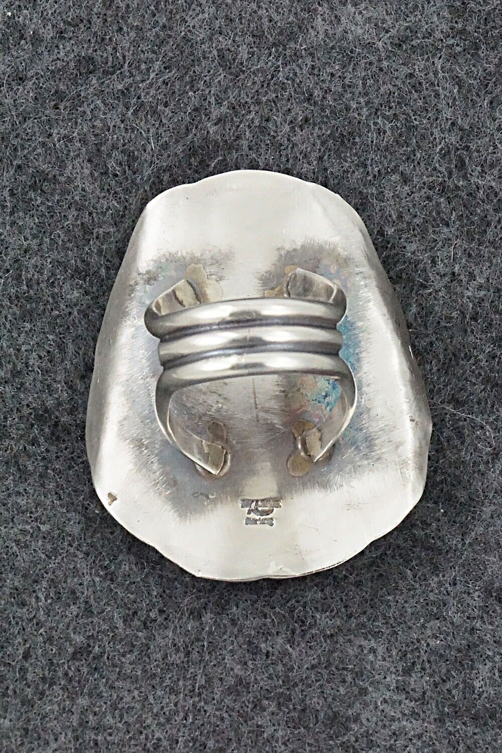 Turquoise & Sterling Silver Ring - Tim Yazzie - Size 7