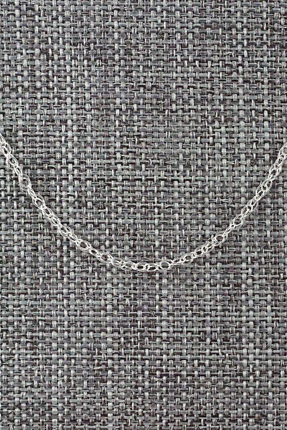 Sterling Silver Chain Necklace - Sterling Silver 30"