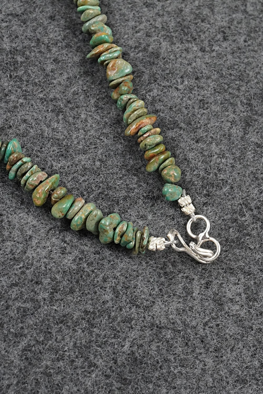 Turquoise & Sterling Silver Necklace - Sharon McCarthy