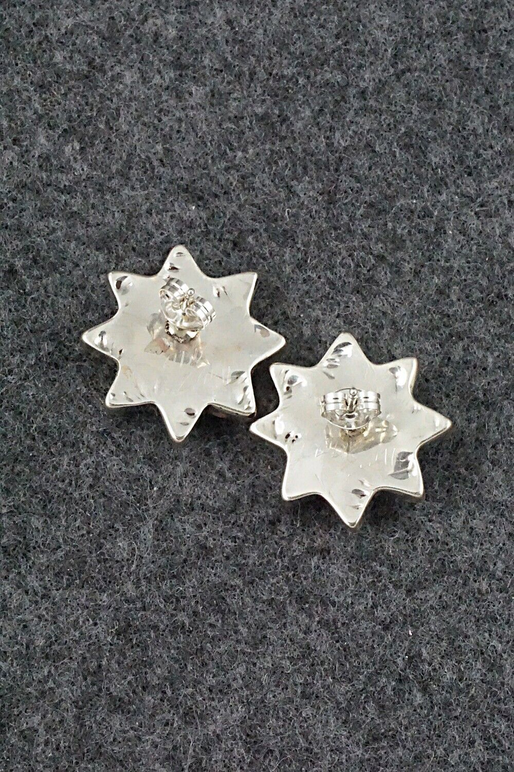 Multi Stone & Sterling Silver Earrings - Clayton Vacit