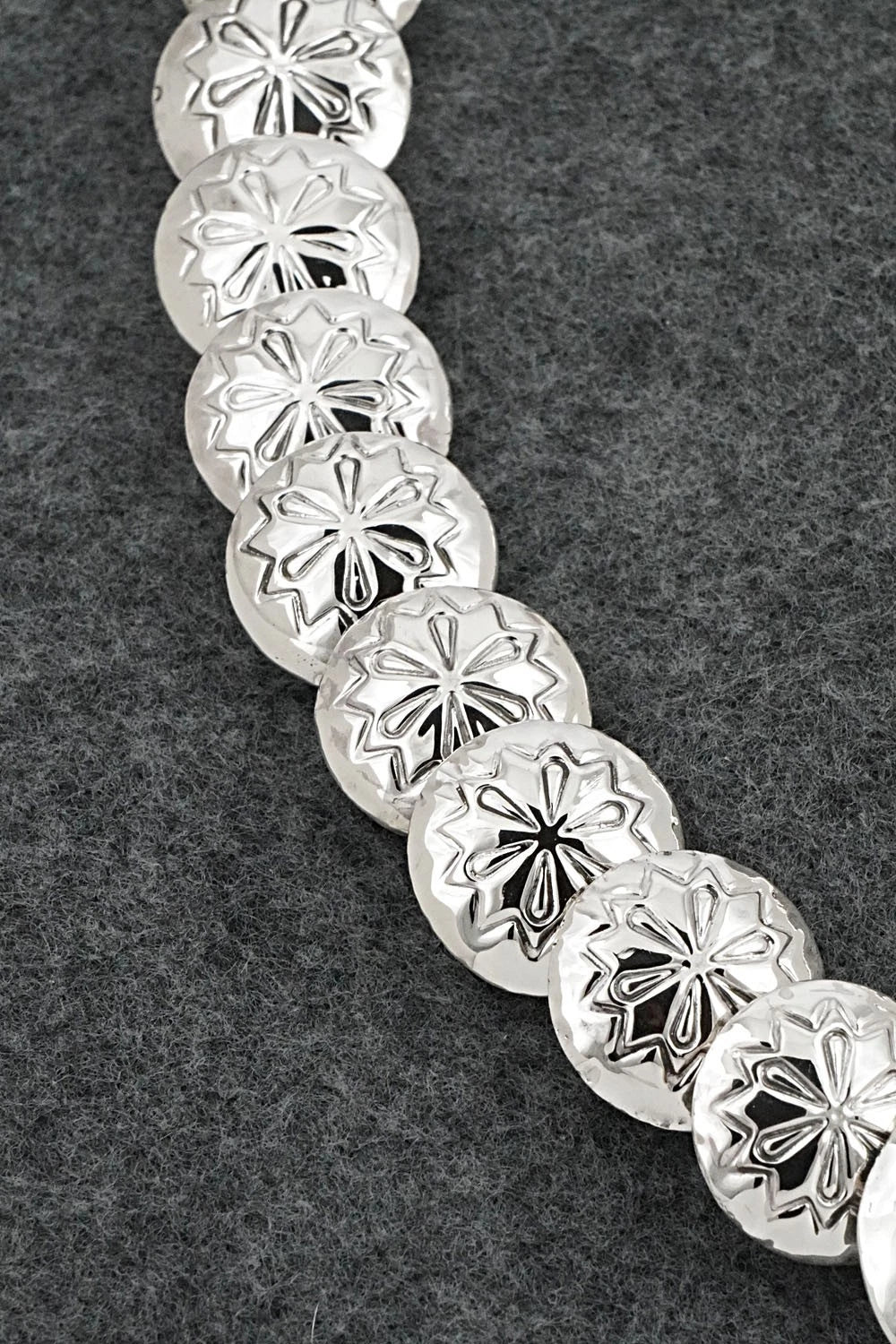 Turquoise & Sterling Silver Necklace and Earrings Set - Tim Thompson