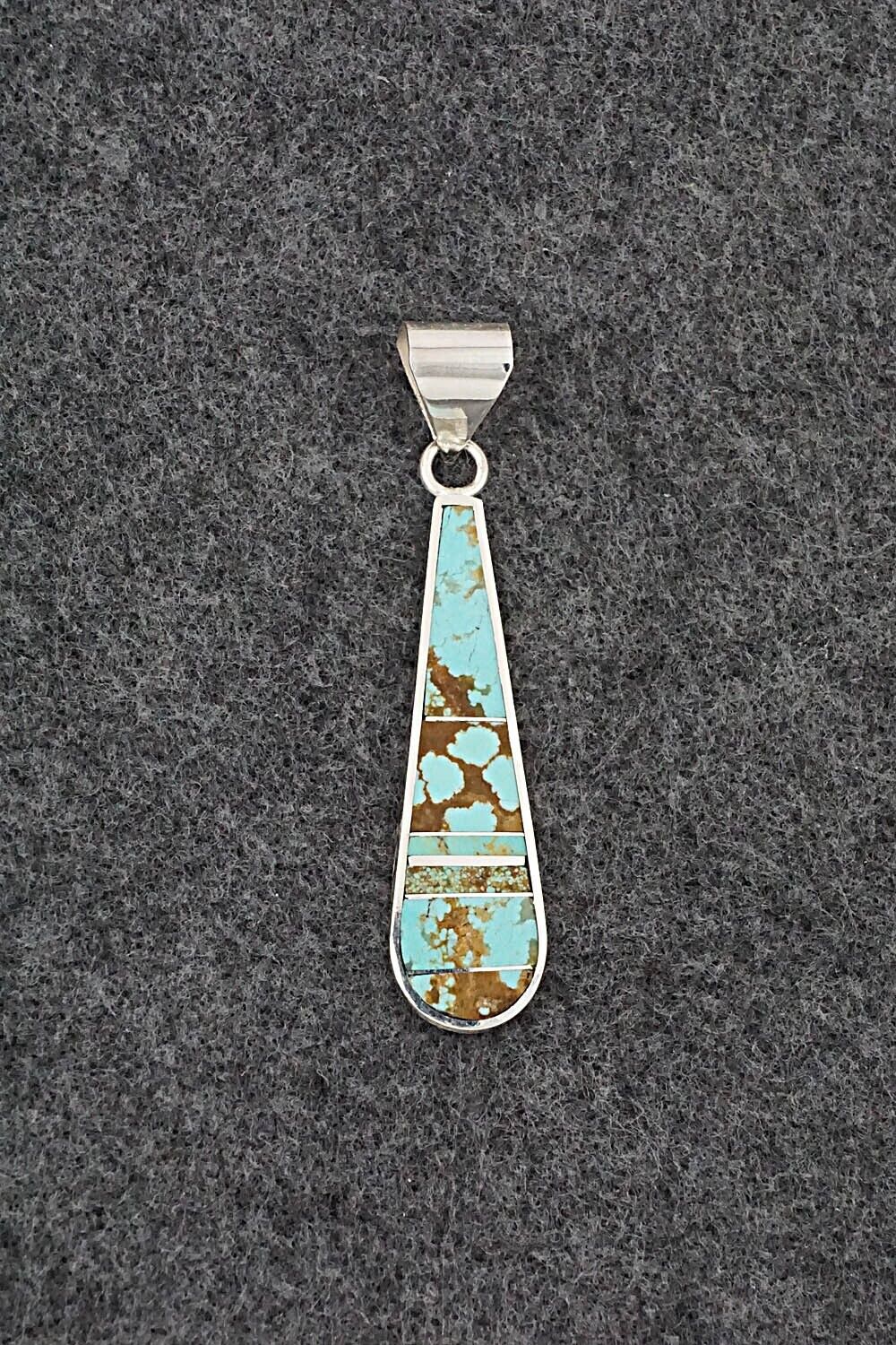 Turquoise & Sterling Silver Pendant - Harold Smith