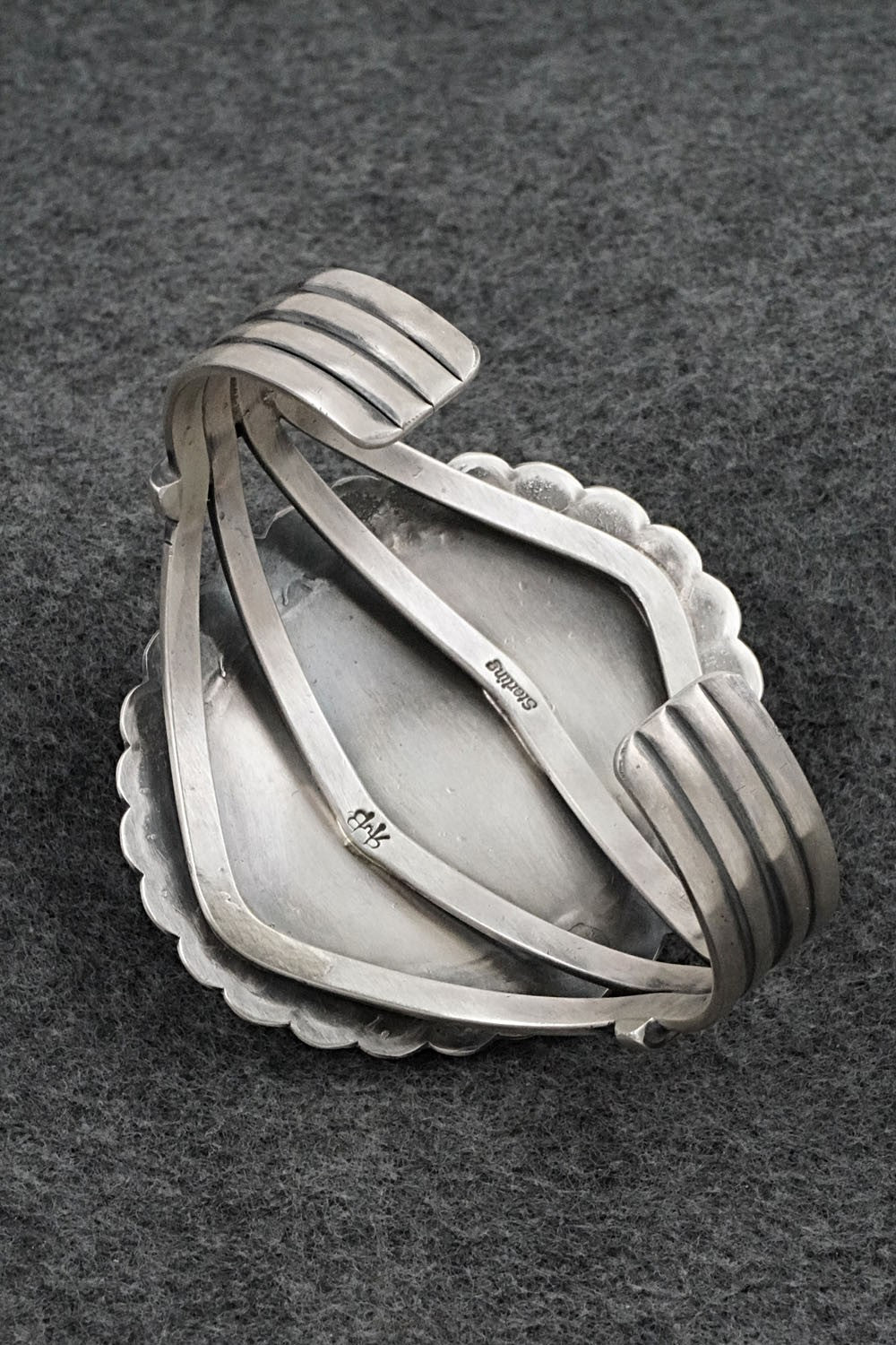 White Buffalo & Sterling Silver Bracelet - Randy Boyd