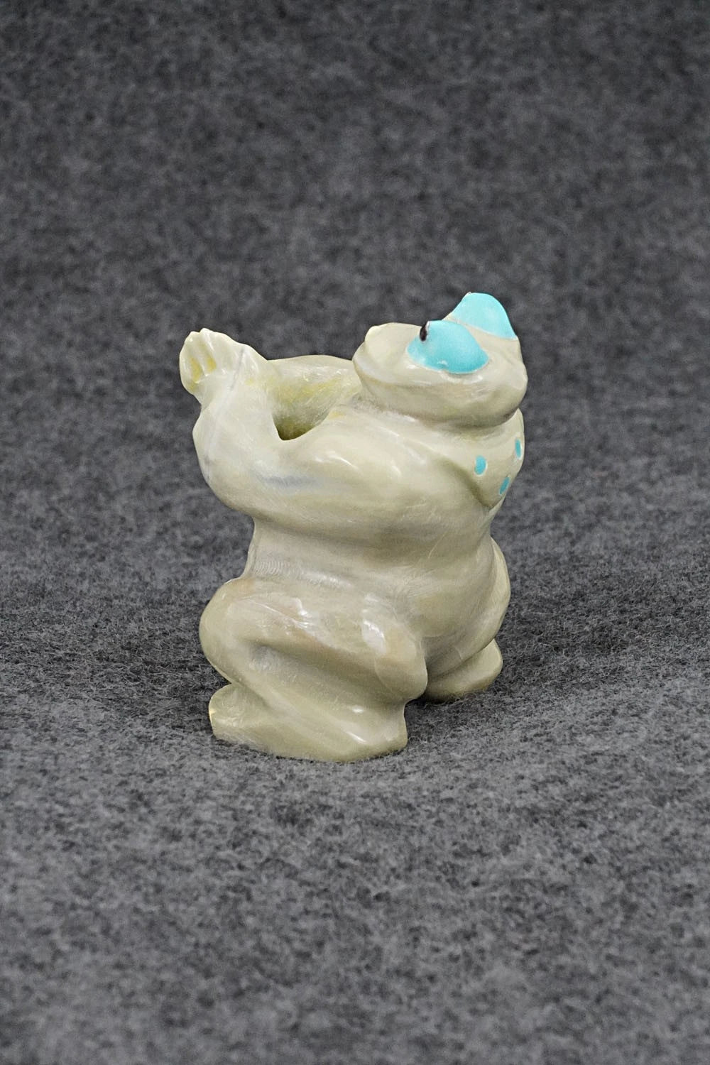 Frog Zuni Fetish Carving - Freddie Leekya