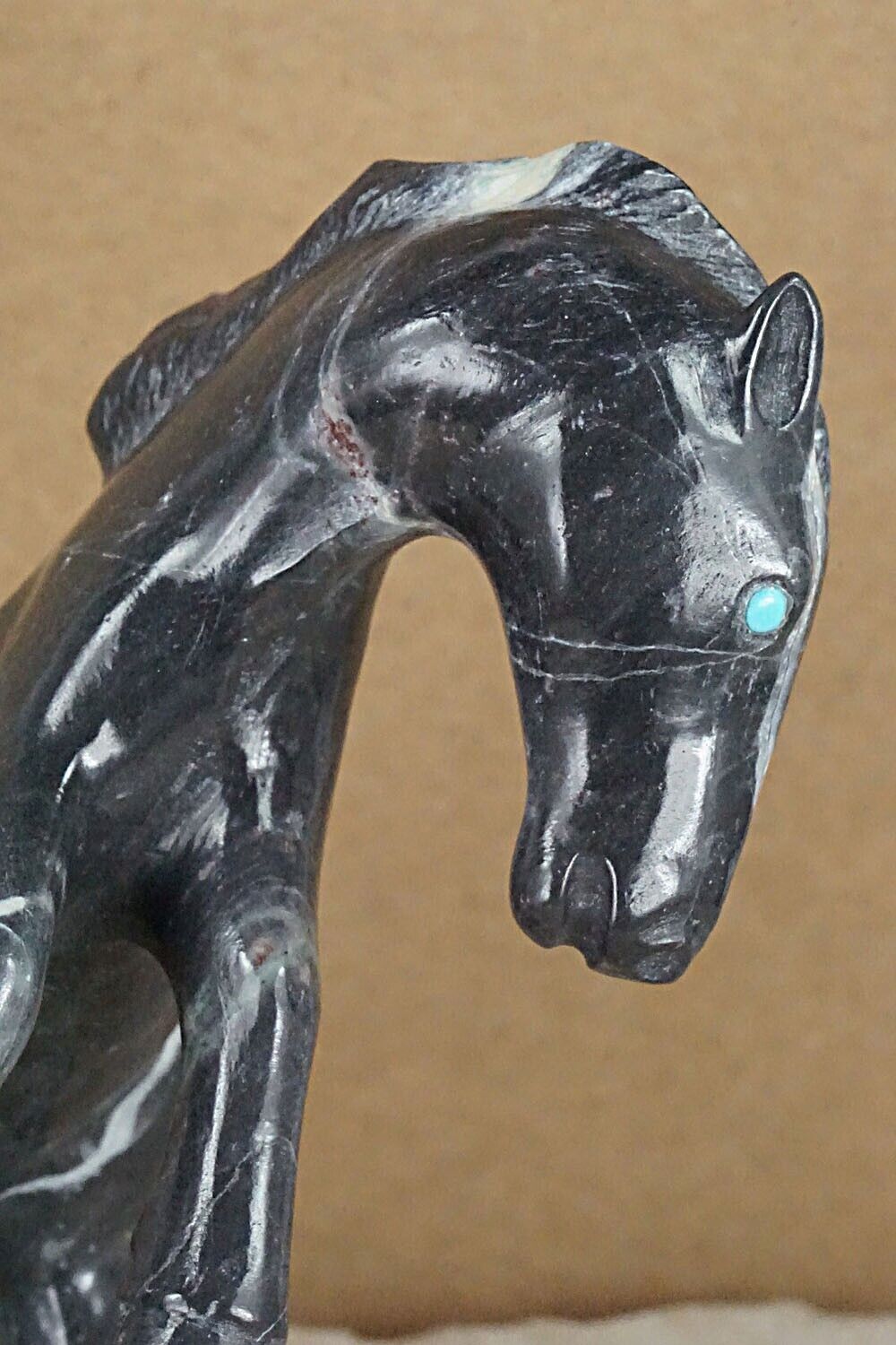 Horse Zuni Fetish Carving - Albert Eustace