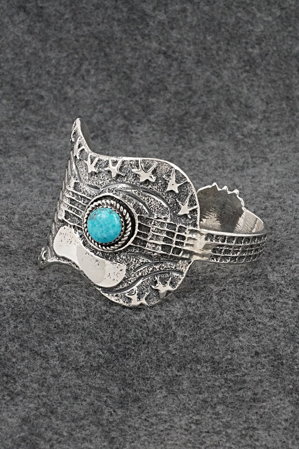 Turquoise & Sterling Silver Bracelet - Delbert Arviso
