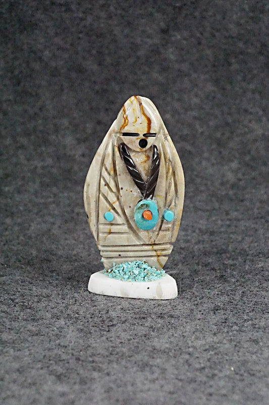 Corn Maiden Zuni Fetish Carving - Vickie Quandelacy