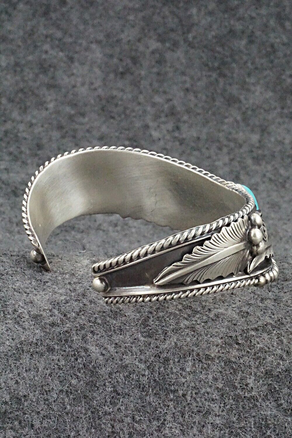 Turquoise & Sterling Silver Bracelet - Tom Lewis