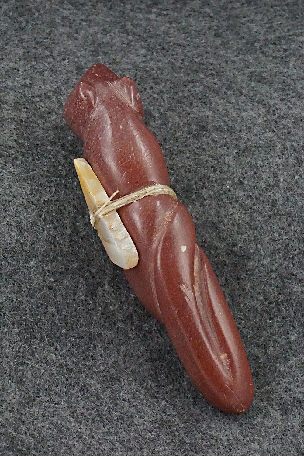 Mountain Lion Zuni Fetish Carving - Justin Red Elk