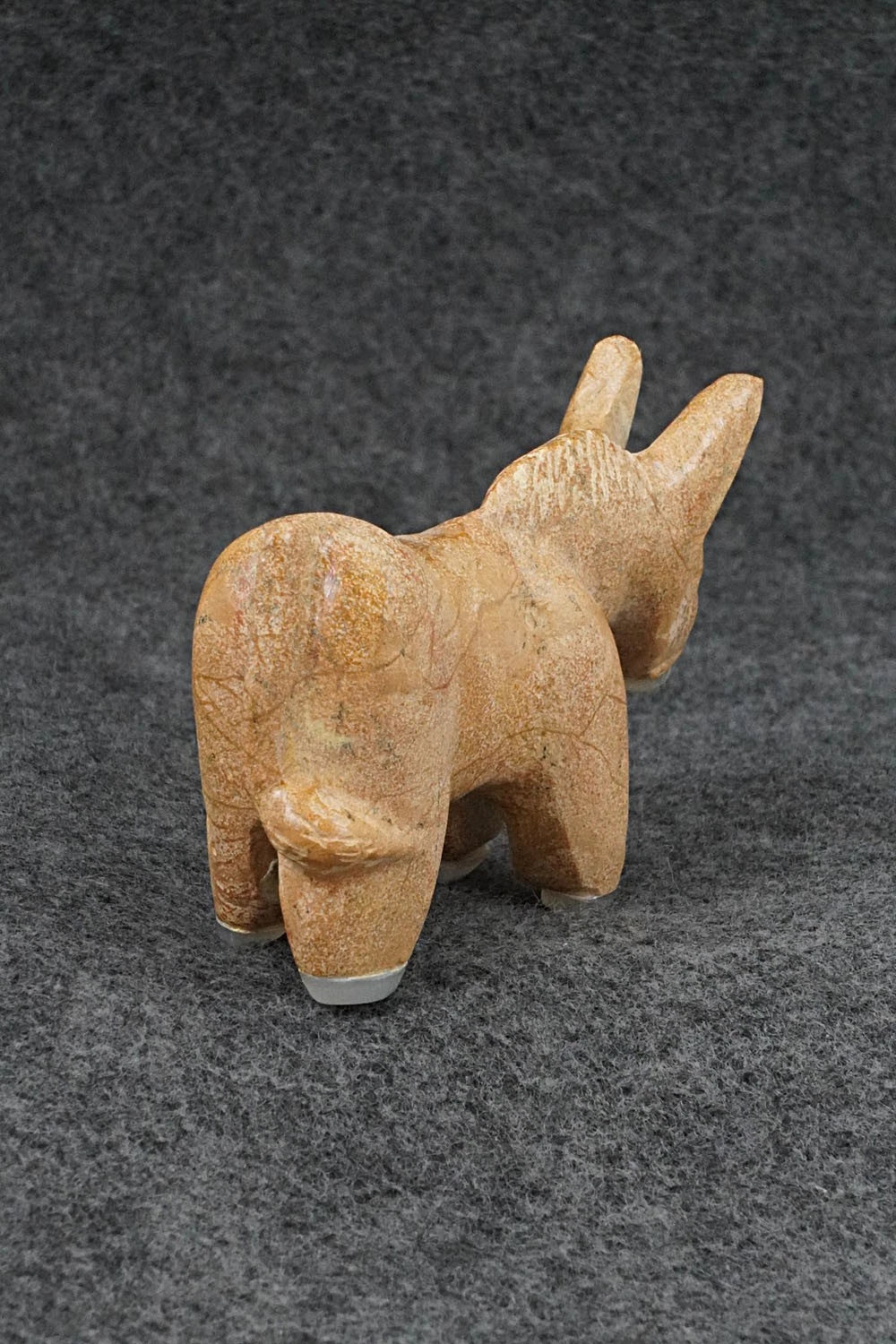 Donkey Zuni Fetish Carving - Freddie Leekya