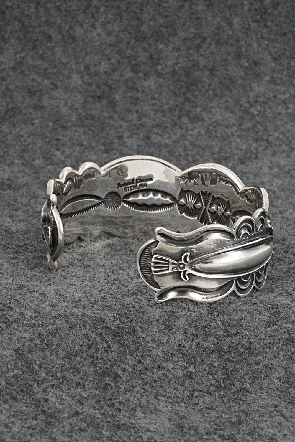 Turquoise & Sterling Silver Bracelet - Roland Dixson