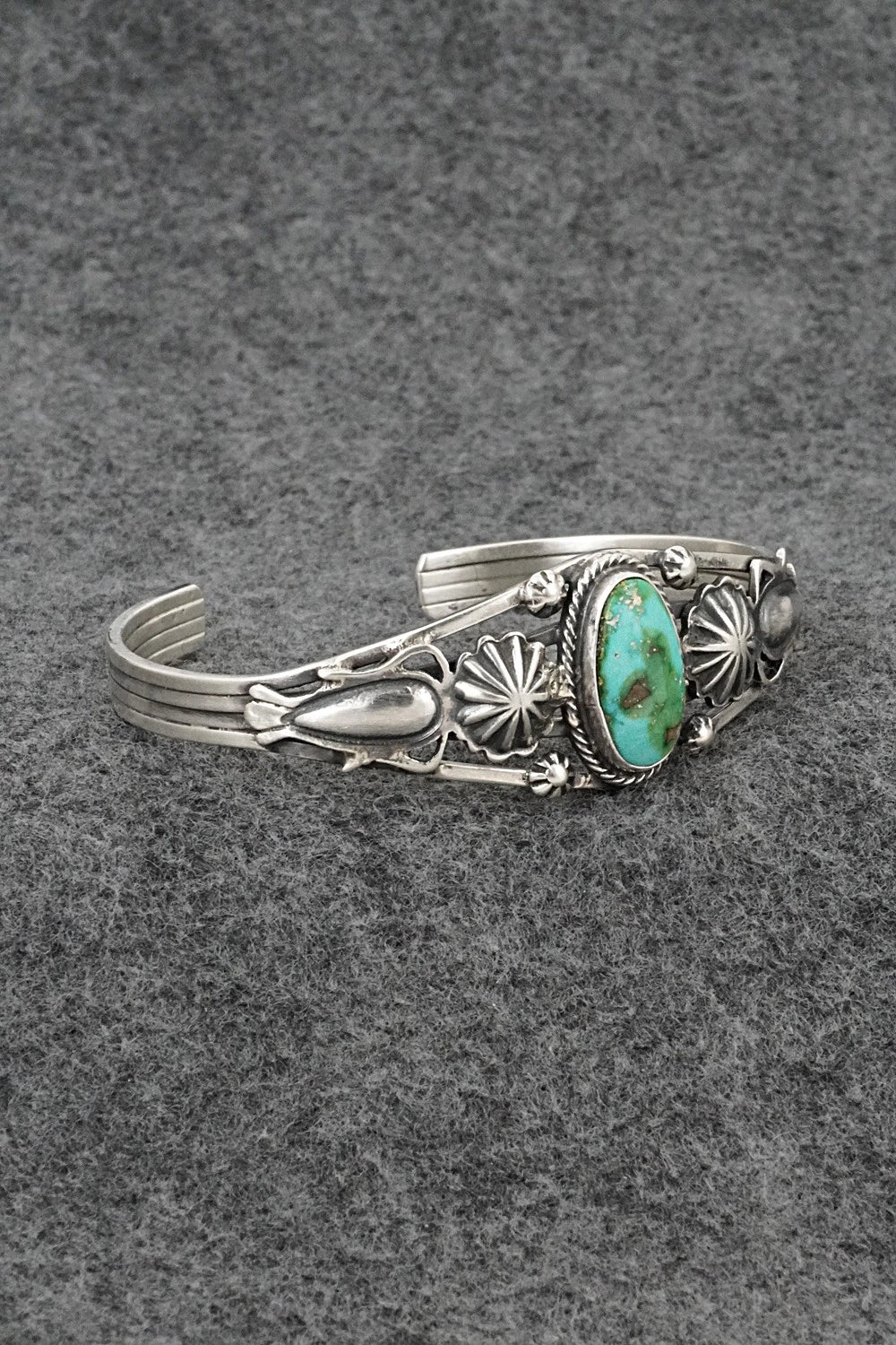 Turquoise & Sterling Silver Bracelet - Sharon McCarthy