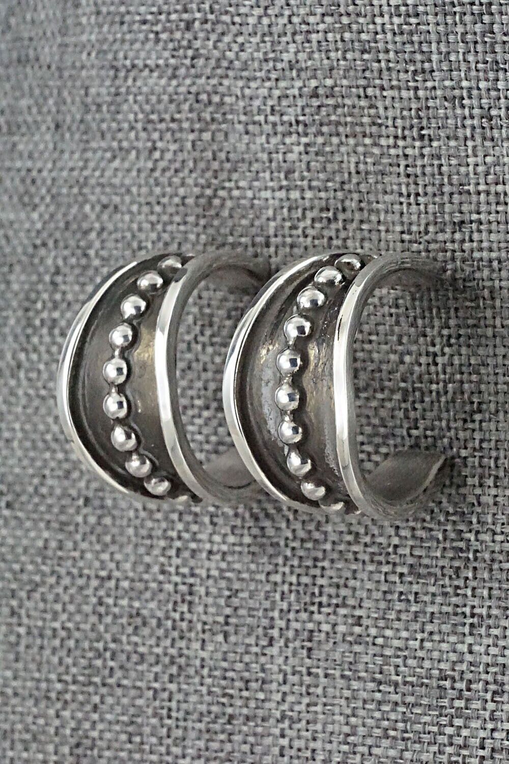Sterling Silver Hoop Earrings - Tom Hawk