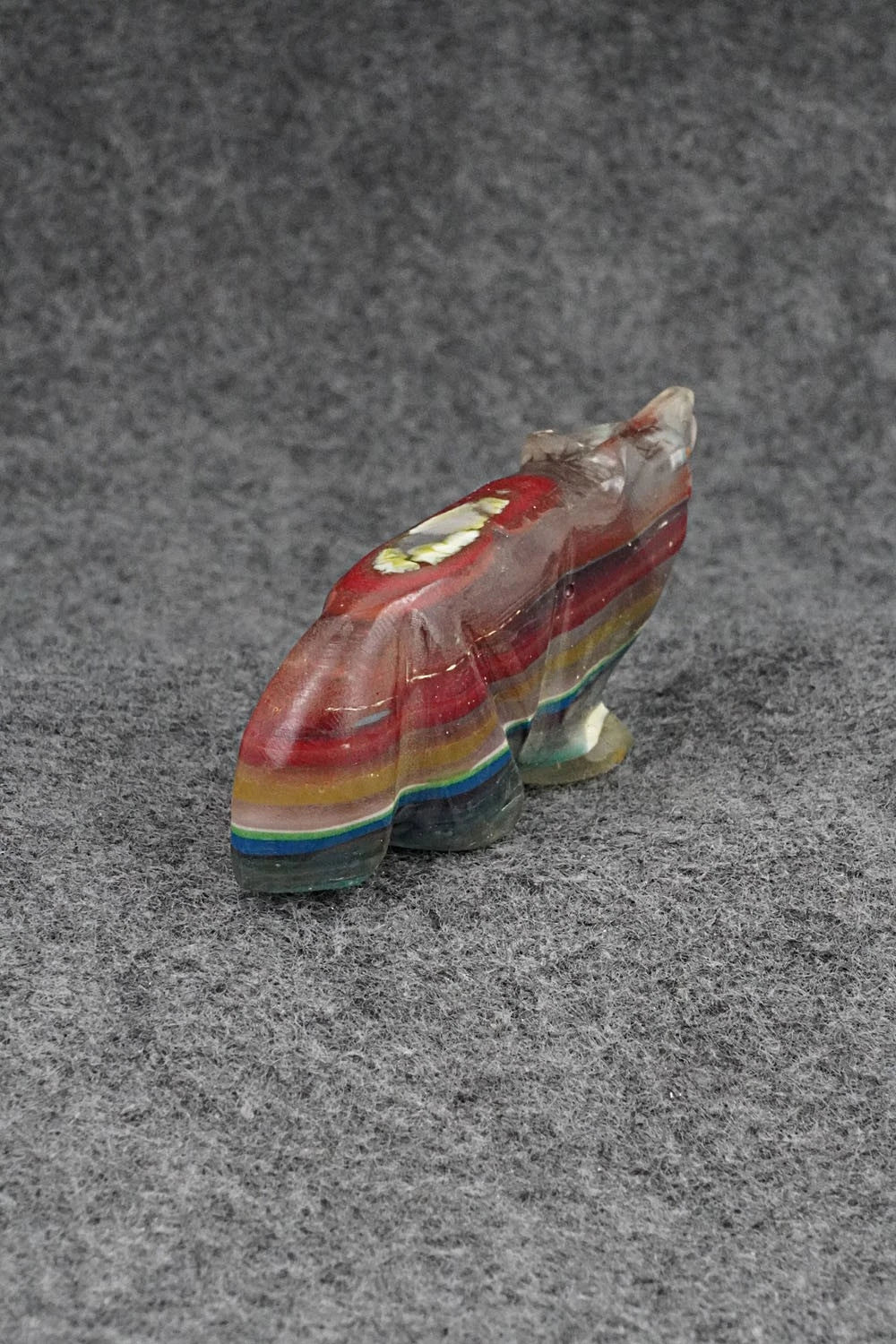 Wolf Zuni Fetish Carving - David Chavez